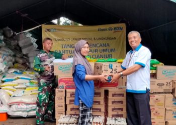 BTN Bangun Dapur Umum Untuk Korban Cianjur