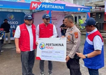 Pertamina Suplai 20 Ribu Liter BBM untuk Polri demi Penanganan Gempa Cianjur