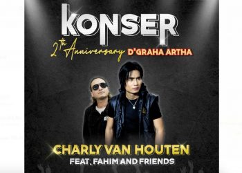 Charly Van Houten Siap Meriahkan Perayaaan HUT ke-2 D’Graha Artha