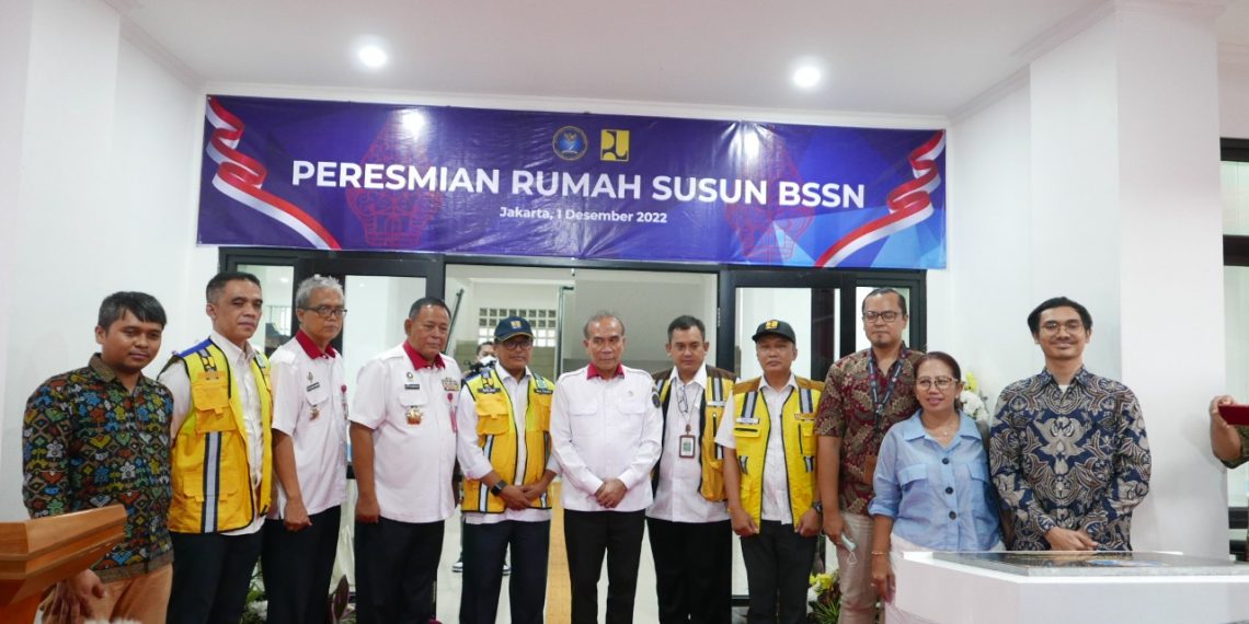 BP2P Jawa 1 Kementerian PUPR Resmikan dan Serah Terima Rusun ASN BSSN Ragunan