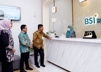 Perkuat & Mudahkan Akses Perbankan Syariah, BSI Buka KCP di Pelindo Tower