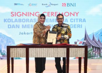 Perkuat Layanan di Daerah, BNI dan Bank Nagari Kolaborasi Membina Citra Dan Membangun Negeri