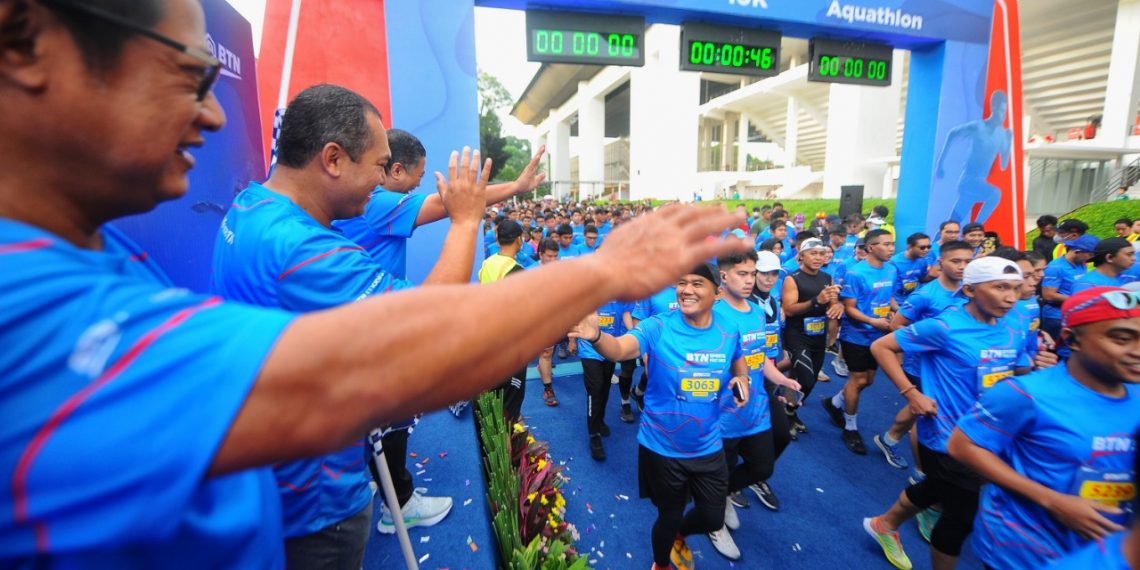 Ribuan Pelari BTN Sport Fest 2022