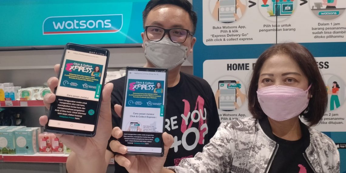 Watsons Luncurkan Click & Collect Express