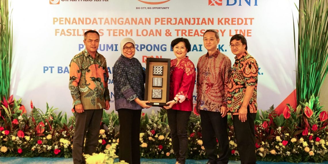 BSDE Terima Fasilitas Pinjaman Rp1 Triliun dari BNI