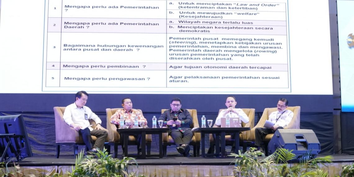 Rakorwasda di Sulsel dan Sultra, Kemendagri Dorong Penguatan Pengawasan Penyelenggaraan Pemerintahan Daerah