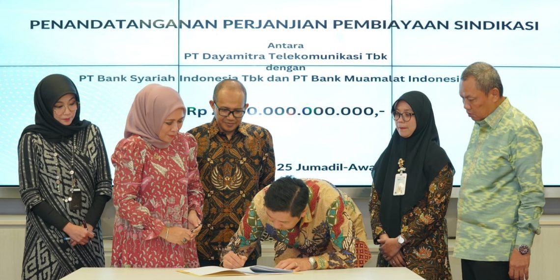 Akselerasi Infrastruktur Telekomunikasi, BSI Pimpin Pembiayaan Sindikasi Rp2,5 Triliun untuk Mitratel