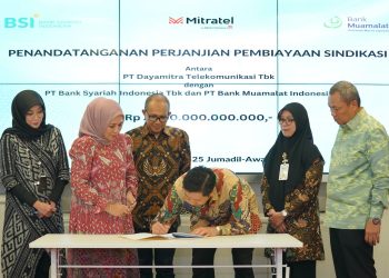 Akselerasi Infrastruktur Telekomunikasi, BSI Pimpin Pembiayaan Sindikasi Rp2,5 Triliun untuk Mitratel