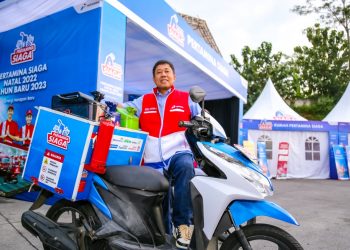 Jelang Nataru, Dirut Pertamina Patra Niaga Tinjau Layanan di Tol Trans-Jawa