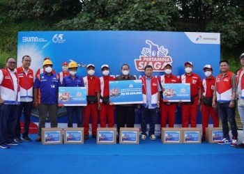 Jelang Nataru, Dirut Pertamina Patra Niaga Tinjau Langsung Satgas Jateng & DIY