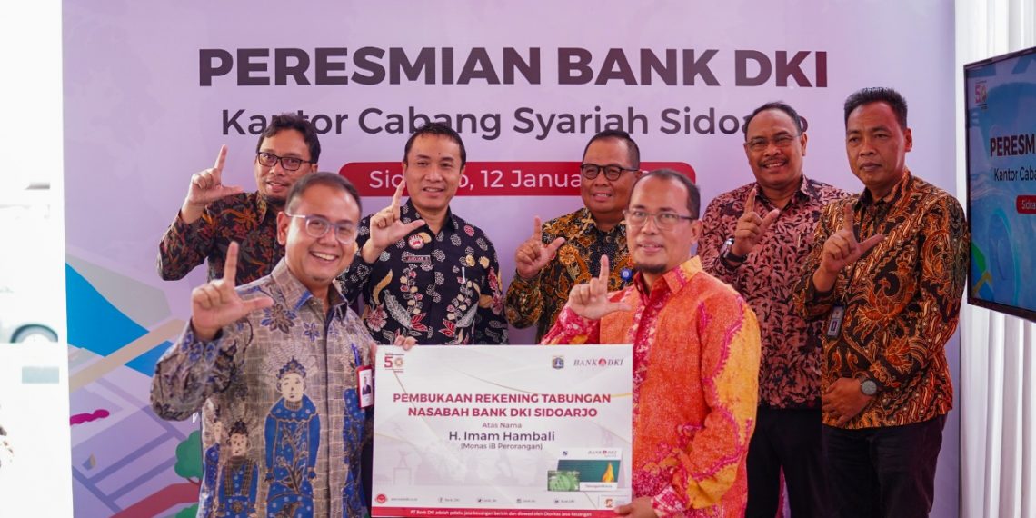 Perluas Layanan Syariah, Bank DKI Resmikan Kantor Cabang Syariah Sidoarjo