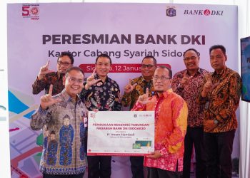 Perluas Layanan Syariah, Bank DKI Resmikan Kantor Cabang Syariah Sidoarjo