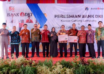 Bank DKI Resmikan Kantor Cabang Lampung dan Kantor Cabang Syariah Lampung