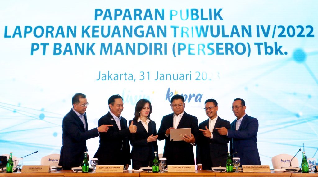 Buah Digitalisasi ! Bank Mandiri Torehkan Kinerja Cemerlang di 2022