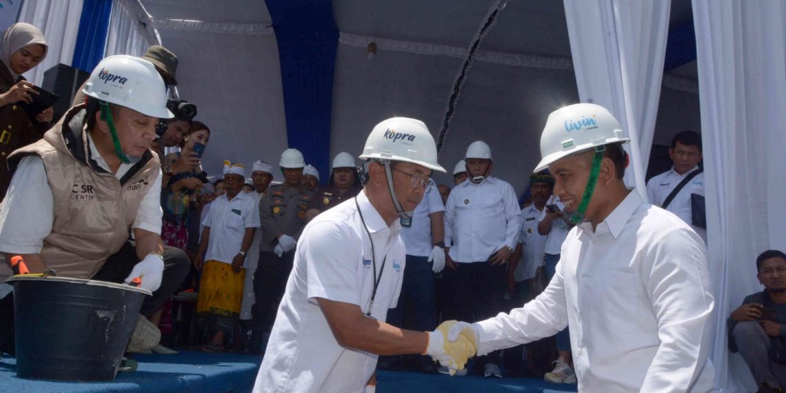 Konsisten Dorong Kesejahteraan Petani, Bank Mandiri Bangun Sistem Pengolahan Beras Terpadu (SPBT)