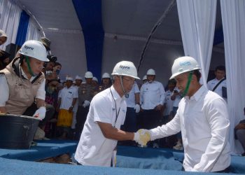 Konsisten Dorong Kesejahteraan Petani, Bank Mandiri Bangun Sistem Pengolahan Beras Terpadu (SPBT)