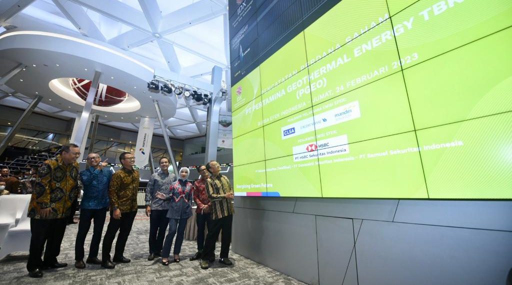 Pencatatan Perdana Saham PGE, Targetkan Rp 9 Triliun Investasi Energi Hijau