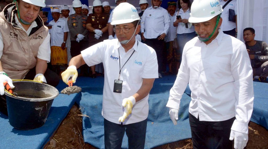 Bank Mandiri Bangun Pengolahan Beras Terpadu di Bali