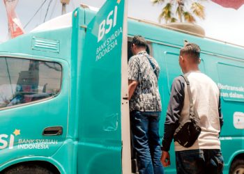 Layanan Mobil ATM BSI di Ajang F1 Power Boat Danau Toba