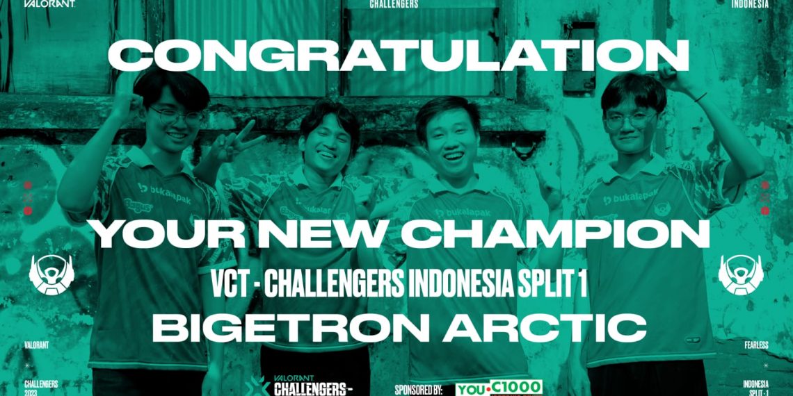 Bigetron Arctic Cetak Sejarah di Skena VALORANT Indonesia, Kalahkan BOOM Esports Hingga 3-2