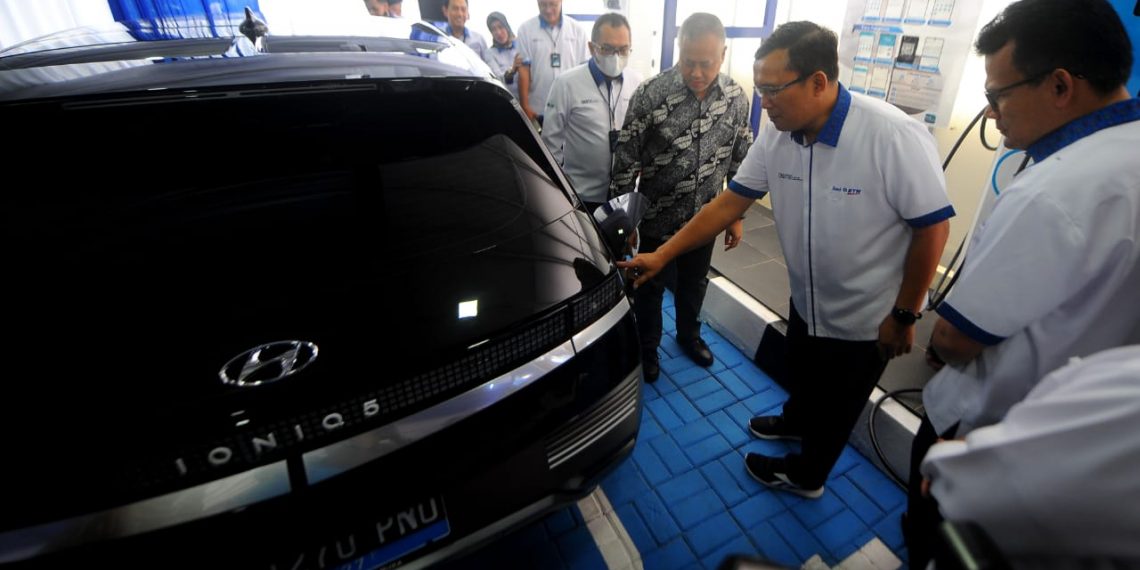 Peresmian SPKLU Bank BTN