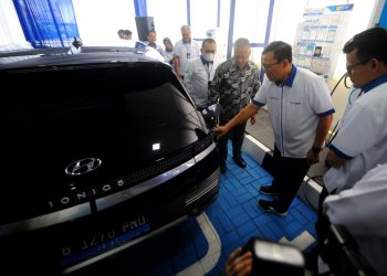 Peresmian SPKLU Bank BTN