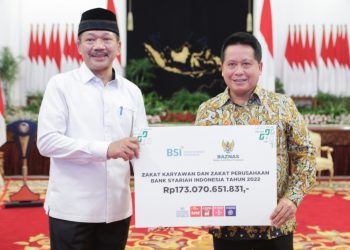 Penyerahan Zakat BSI