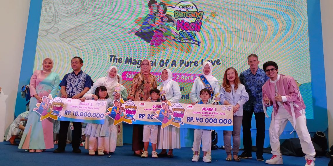 Grand Final Cussons Bintang Kecil 2022, Rayakan Cerita Cinta Bunda dengan Menggelar “The Magical Pure of Love”