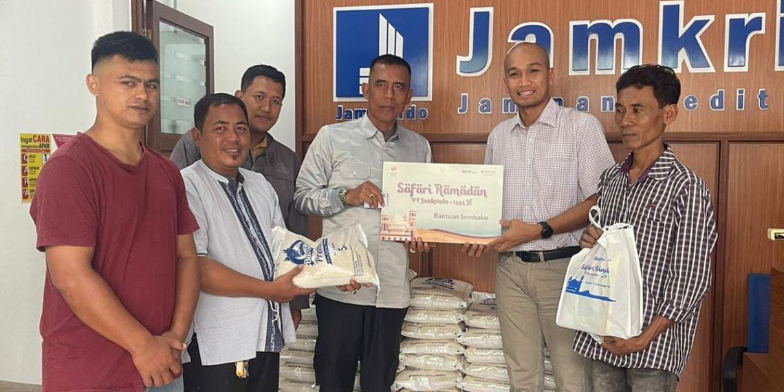 Berbagi di Bulan Ramadan, Jamkrindo Lakukan Kegiatan Sosial di PT. Jamkrindo Cabang Batam