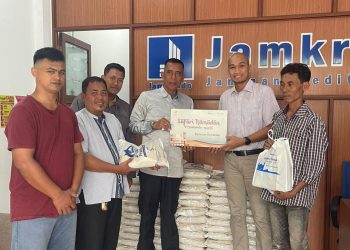 Berbagi di Bulan Ramadan, Jamkrindo Lakukan Kegiatan Sosial di PT. Jamkrindo Cabang Batam