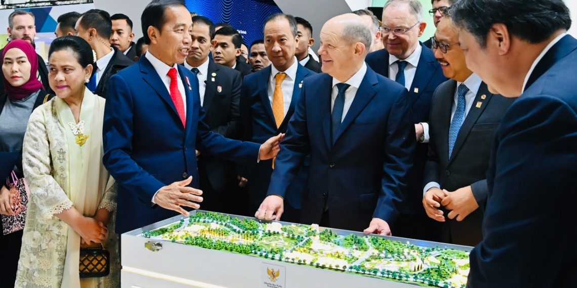 Maket IKN Karya Pengurus Gekrafs jadi Kebanggaan Presiden Jokowi di Hannover Messe 2023