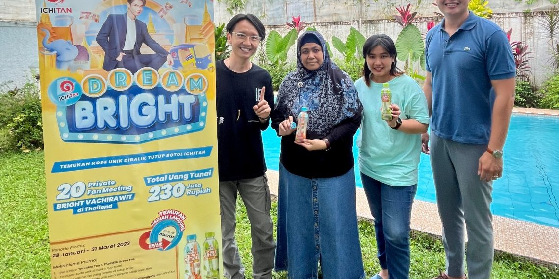 Setelah Coba 30 Botol ICHITAN,  Pemenang ke – 13 Kampanye Dream Bright Berhasil Temukan Kode Unik untuk Tiket Private Fan Meeting ke Thailand