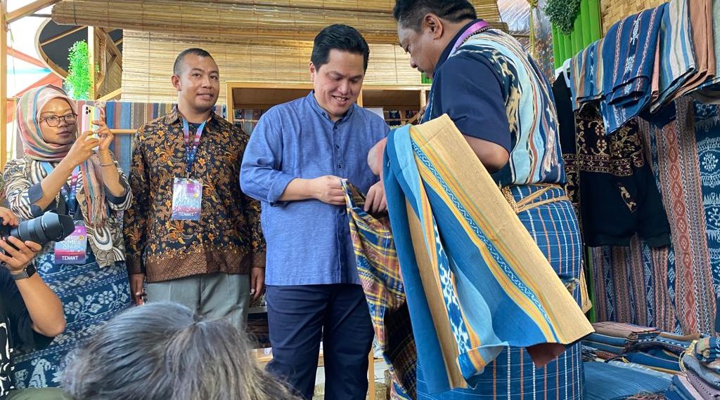 Erick Thohir Kunjungi SME’s HUB