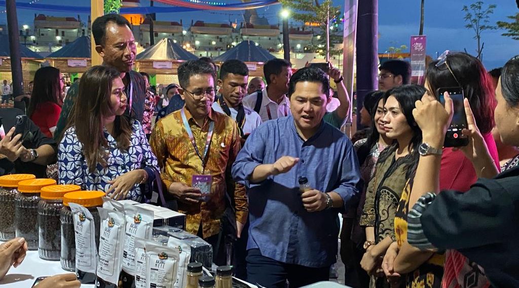 Erick Thohir dorong UMKM Mendunia lewat Pameran UMKM Rumah BUMN, SME’s HUB, di Ajang KTT ASEAN 2023