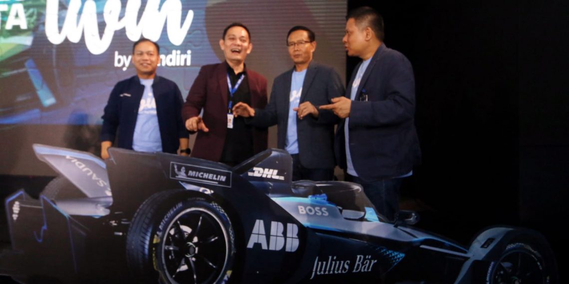 Pacu Transaksi Digital, Bank Mandiri Layani Penjualan Tiket Formula E 2023 di Livin’ Sukha
