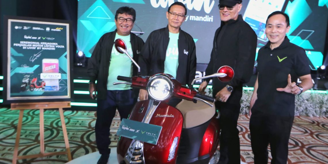 Konsisten Dorong Aspek ESG, Bank Mandiri Perkuat Kolaborasi dengan Volta, MCAS Group