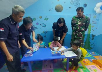 Penuhi Hak Anak, WOM Finance Resmikan Ruang Ramah Anak di Jakarta Utara