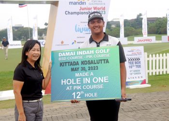 Sepuluh Birdie bawa Sarasmut ke Puncak Klasemen