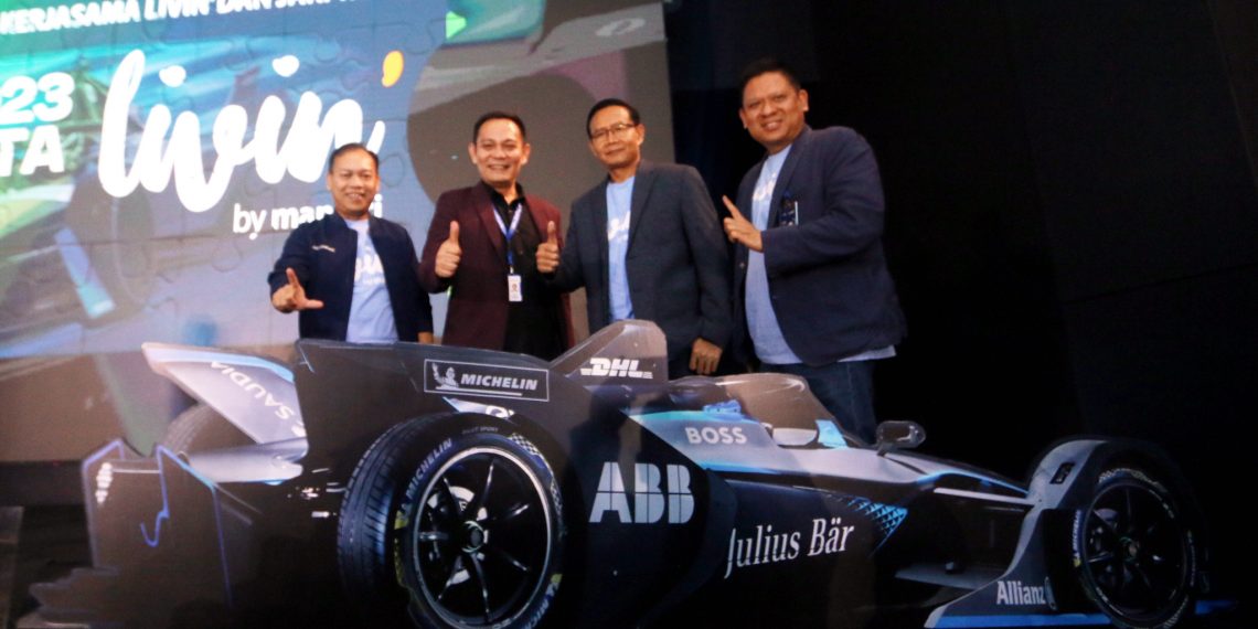 Penjualan Tiket 2023 Jakarta E-Prix di Livin’ Sukha