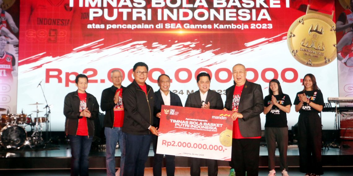 Apresiasi Bank Mandiri untuk Timnas Basket Putri