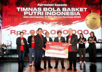 Apresiasi Bank Mandiri untuk Timnas Basket Putri
