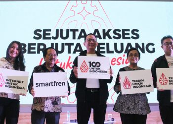 Peluncuran Inisiatif Smartfren 100% untuk Indonesia