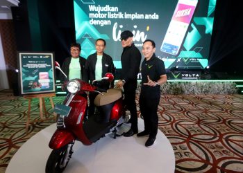 Gandeng Volta, Bank Mandiri Geber Penjualan Motor Listrik Bersubsidi