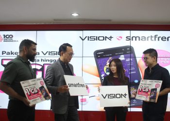 Smartfren Luncurkan Paket Data Vision+, Pelanggan Semakin Mudah Akses Puluhan Ribu Konten Berkualitas
