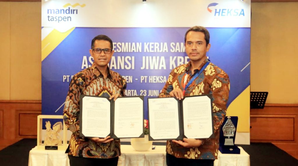 Peresmian Kerja Sama Asuransi Jiwa Kredit PT Bank Mandiri Taspen dengan PT Heksa Solution Insurance
