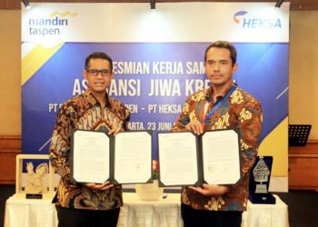 Peresmian Kerja Sama Asuransi Jiwa Kredit PT Bank Mandiri Taspen dengan PT Heksa Solution Insurance