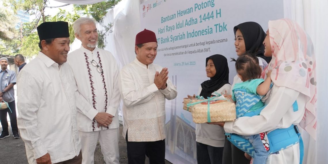 Penyaluran Hewan Kurban BSI