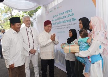 Penyaluran Hewan Kurban BSI