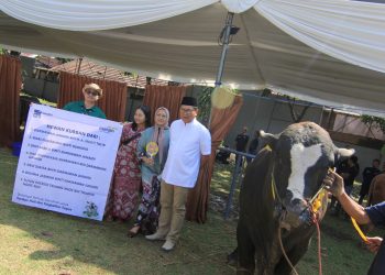 Bank Mandiri Bagikan Daging 760 Hewan Kurban Idul Adha 1444 H ke Masyarakat