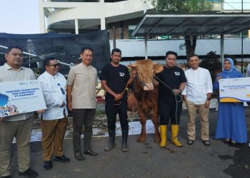 Jamkrindo Berbagi Kebahagian Untuk Masyarakat di Perayaan Idul adha 1444 H
